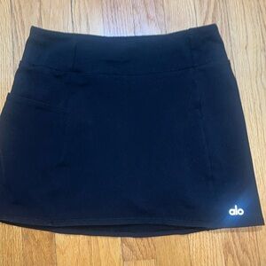 ALO Yoga Airbrush High Waist Good Form Tennis Skirt